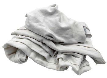 ветошь белый трикотаж (упак. 10кг)