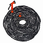 inbloom шланг для полива растягивающийся, 40м, 5 реж., коннект., тпэ, полиэстер, пластик от магазина Барс