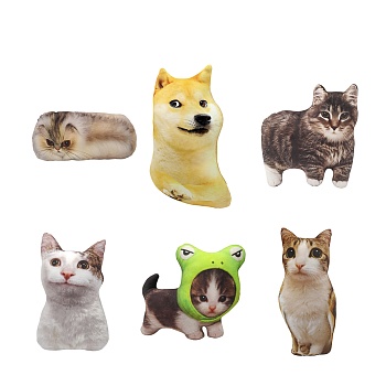 мягкая игрушка-подушка "мемчик", полиэстер, 24-30 см, 6 видов