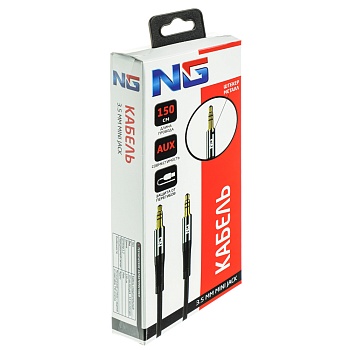 ермак кабель mini jack 3.5 mm - mini jack 3.5 mm, 1.5 м