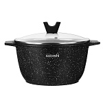 satoshi монфор казан 24х13,0см, 4,8л, литой алюминий, индукция интернет-магазин «Барс»