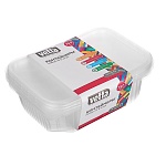 набор контейнеров тм vetta, 750мл, пластик, 5 штук от магазина Барс