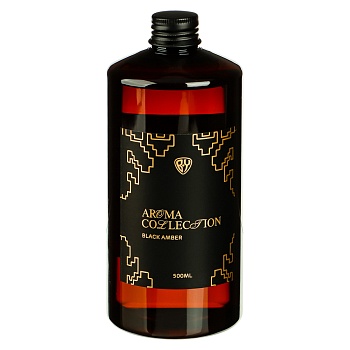 by рефилл для аромадиффузора, аромат black amber (500 мл)