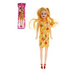 игроленд кукла в платье, 29 см, pp, pvc, 10,5х4х35,5 см, 6 дизайнов интернет-магазин «Барс»