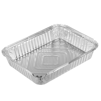 форма для запекания, алюминиевая фольга, 21х15,8х4,3см, дно 19,6х14,4см, 1125мл, l-край, r29l от магазина Барс