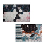 коврик вырезной тм vetta соты, 80х120см, 2 дизайна от магазина Барс