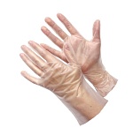 перчатки термопластэластомер 100пар/уп. deltagrip tpe прозрачные 