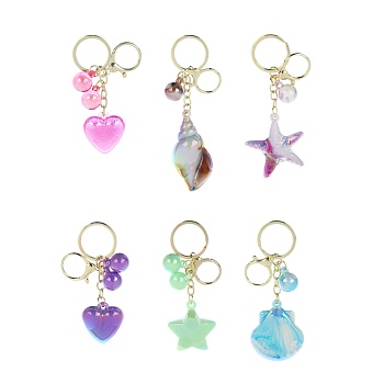 подвеска брелок тм юl sea spirit, пластик, металл, 3-7см, 5 дизайнов