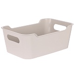 корзинка универсальная "mango" 4,1л. 290х180х105мм (светло-серый) от магазина Барс