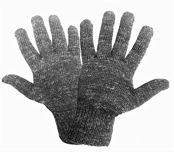 перчатки полушерстяные 