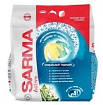 порошок стиральный 4,5кг сарма актив горная свежесть/ландыш для цветного белья, универсал /3