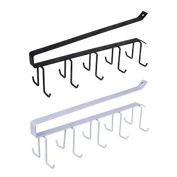 вешалка подвесная на полку тм vetta, 26х7см, 10 крючков, металл от магазина Барс