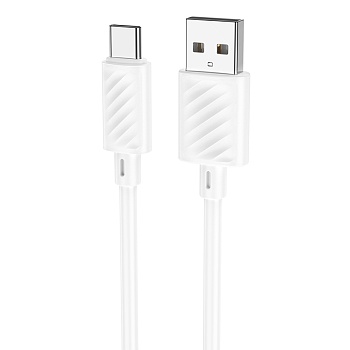 hoco. кабель для зарядки модель x88, usb-c 2м, цвет: белый от магазина Барс