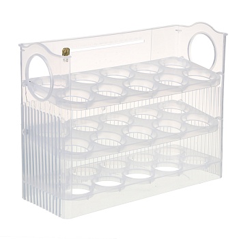 подставка для хранения яиц тм vetta, полипропилен, 26x20x10 см, цвет белый от магазина Барс