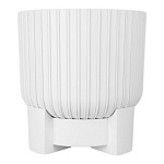 горшок для цветов с поддоном "торин" 3,3л, d17,5см, цв.белый от магазина Барс