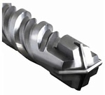 бур sds+ 6x 210/150мм, "квадробур", elitech