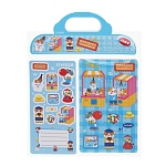 набор для творчества пазл с наклейками, 18,5х24,5см, бумага, 4 дизайна интернет-магазин «Барс»