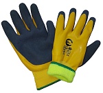 перчатки утеплённые, непромокаемые до -40с, желтые, р-р xl (10) 