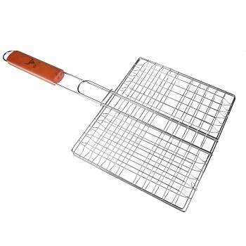 grillboom решетка-гриль хром., 20х24х2см, эконом
