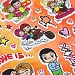 Наклейки объемные 11х20см Love is