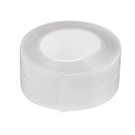 лента бордюрная, самоклеящаяся, 3,8х320см, акриловая, прозрачный