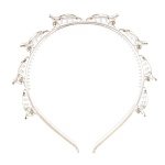 ободок с крабиками для волос, тм юниlook, 14,5x1,5см, полистирол, 1 цвет, #17