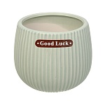 кашпо тм inbloom, 10х10,5см, керамика от магазина Барс