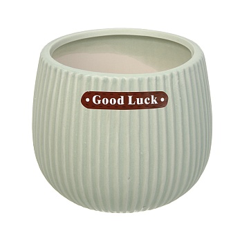 кашпо тм inbloom, 10х10,5см, керамика от магазина Барс