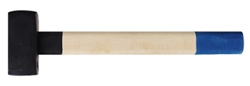 кувалда 5 кг, кованая с деревянной ручкой