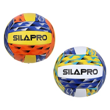 silapro мяч волейбольный 22см, 5 р-р, 2сл, pvc 1.6мм, 260г (+-10%)