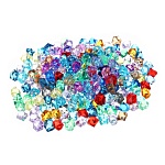 inbloom декор для кашпо кристаллы, 10х6см, стекло, 175г (±10г) от магазина Барс