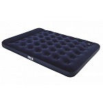 bestway надувной матрас широкий двуспал.со встр.ножн.насосом queen easy inflate, 203x152x28см,67226n