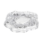 пепельница тм ladecor 16x4,7 см, стекло