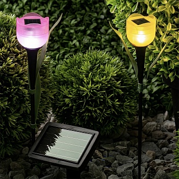 inbloom фонарь на солн батарее 30х4.8см, 1led, белый, 1.2v 40mah ni-mh, пластик от магазина Барс