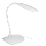 forza светильник переносной настольный, 14 led, 120 лм, питание usb, кабель 1 м, белый, пластик от магазина Барс