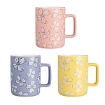 millimi ситец кружка, 400мл, фарфор, 3 дизайна интернет-магазин «Барс»