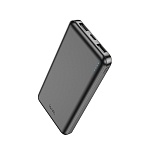 hoco. аккумулятор мобильный модель j100, 10000 мач, цвет: черный от магазина Барс