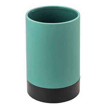 стакан gul, серо-зелёный, пластик, swp-2401-grn-03 от магазина Барс