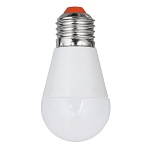 by лампа светодиодная шар g45 7 вт, e27, 630 лм, 3000 k, 175-265 в, ra>80, irf <5%,ic, 2 года гар. от магазина Барс