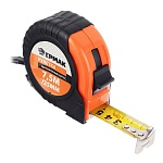 рулетка 7,5мх25мм с обрезиненным корпусом ермак 