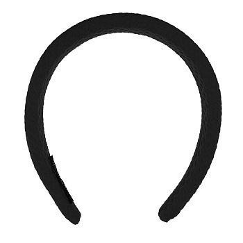 юниlook ободок для волос, 3 см, полиэстер, пластик, черный