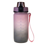 silapro max бутылка спортивная с замком, ultimate grey -elderberry, 550мл, рс