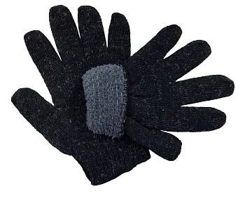 перчатки полушерстяные двойные +букле (100/150)