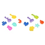 набор для игры в песке, игроленд, 6 предметов, пластик, для детей 3+ интернет-магазин «Барс»