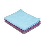 салфетки для кухни тм vetta, 3 шт, 30х35см, микрофибра 220г/м2, 3 цвета