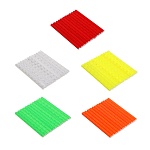 светоотражатели на спицы, тм by sport, 12 штук в наборе, микс цветов