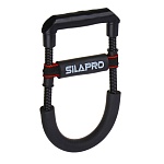 silapro эспандер для кистей и предплечья 25x14см, 20кг, пп, углерод.сталь, поролон