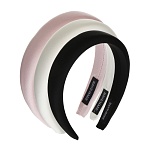 юниlook ободок для волос, 3 см, полиэстер, пластик, 3 цвета, acs25-2