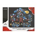 ИГРОЛЕНД Конструктор "Робот", 45-50 дет., 14х4х11,3 см, ABS, 4 вида