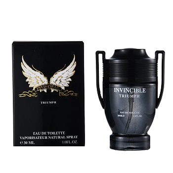 туалетная вода мужская тм юниlook invincible triumph, 30 мл